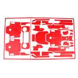 Maxbell Drone Body Remote Control Arm Stickers Skin Decals for DJI MAVIC Pro Red