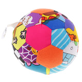 Maxbell Colorful Soft Plush Toys Baby Cloth Doll Hand Bell Cloth Ball Nursery Fairy Tales Toy