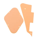 Maxbell Beige Guitar Scratch Plate Guard Cavity Switch Covers Selector Plate Bracket Screws Set for Les Paul Guitar Parts