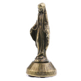 Max Madonna christ Statue Figurine for car home chapel Decor Bronze