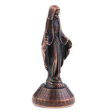 Max Madonna  christ Statue Figurine for car home chapel Decor copper