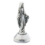 Max Madonna christ Statue Figurine for car home chapel Decor Silver