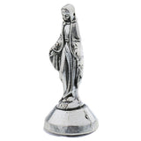 Max Madonna christ Statue Figurine for car home chapel Decor Silver