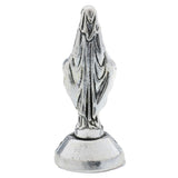 Max Madonna christ Statue Figurine for car home chapel Decor Silver