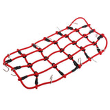Max 1/10 1/18 Model Car Luggage Net for RC Crawler SCX10 D90 TRAXXAS TRX4 red