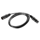 Max 2M/6.5ft DMX Stage Light Cable 3-Pin Signal XLR Male to 5-Pin Female Wire