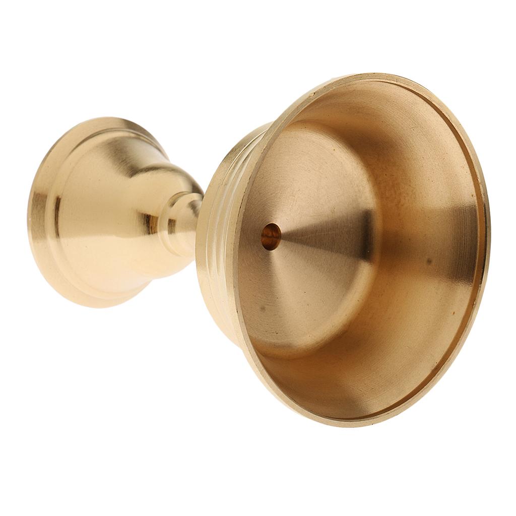 Copper Candle Holder Ghee Lamp Holder Tibetan Brass Oil Lamp Caliber 5.5cm
