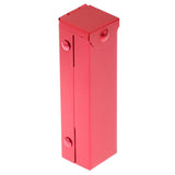 Max Aluminum Alloy Round Corner Metal Dice with Dots for D&D RPG MTG Red