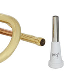 Max LADE Pro Trumpet Music Instrument Accessories for Beginner Practice White