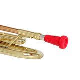 Max LADE Pro Trumpet Music Instrument Accessories for Beginner Practice Red