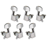 Max Full Closed Tuning Pegs Tuners Square Machine Heads for Electric Guitar