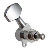 Max Full Closed Tuning Pegs Tuners Square Machine Heads for Electric Guitar