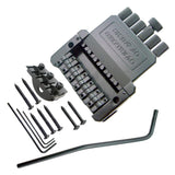 Max 1 Set 6 String Saddle Headless Guitar Bridge Tailpiece for Electric Guitar