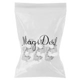 Max 6 Pieces Sealed-gear Acoustic Guitar Tuning Pegs Tuners Machine Heads Silver