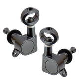 Max Guitar Tuning Pegs Tuners Machine Heads for Electric/Acoustic Guitar Black