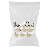 Max String Tuning Pegs Enclosed Round Button for Acoustic Guitar 6R Gold