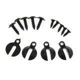 Maxbell RC Car Round LED Light & Cover for 1:10 Axial SCX10 90046 D90 RC Car 2pcs