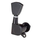 Max Guitar String Locking Tuning Pegs Machine Head Tuners 3L3R Replacement Black