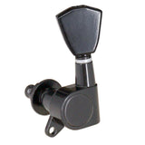 Max Guitar String Locking Tuning Pegs Machine Head Tuners 3L3R Replacement Black