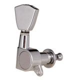 Max Acoustic Electric Guitar Tuning Pegs Machine Head Tuners Replacement silver