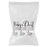 Max Guitar String Locking Tuning Pegs Machine Head Tuner 3L3R Replacement Silver