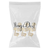 Max Guitar Sealed Tuning Pegs Semicircle Machine Head Tuners Replacement Golden