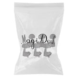 Max Guitar Sealed Tuning Pegs Semicircle Machine Head Tuners Replacement Black