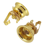 Max 6.35mm 1/4" Jack Plug Socket Output Plate for  TL Guitar Gold