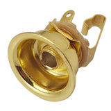 Max 6.35mm 1/4" Jack Plug Socket Output Plate for  TL Guitar Gold