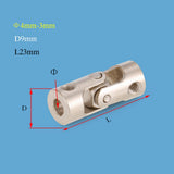 Max RC Car Boat Universal Couplings for Traxxas Hsp Rc4wd Scx10 D90 4 x 3mm