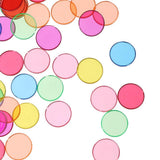 Maxbell 100x Colorful Disc Chips for Preschool Scientific Magnetic Experimental Tool