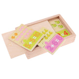 Maxbell Wooden Hand Grasp Board for Children Kids Preschool Learning Educational Toy Gift