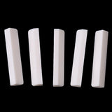 Max 5pcs Cattle Bone Blank Saddles Material For Guitar Maker Luthier Supply