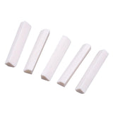 Max 5pcs Cattle Bone Blank Saddles Material For Guitar Maker Luthier Supply