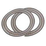 Max Acoustic Guitar Wooden Sound Hole Decoration Flower Circle Decal Sticker #5