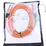 Max 2M/6Ft Stereo 3Pin Male to Female XLR Mic Microphone Cable Patch Lead Black