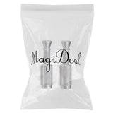 Max 2Pc Electric Guitar Double Roll Tremolo Bridge Studs Elevating Screw-Silver
