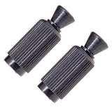 Max 2Pc Electric Guitar Double Roll Tremolo Bridge Studs Elevating Screw -Black