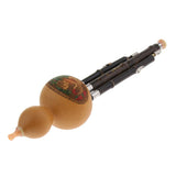 Max Chinese Hulusi Bamboo Gourd Cucurbit Flute Musical Instrument C Tone