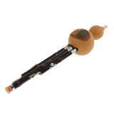 Max Chinese Hulusi Bamboo Gourd Cucurbit Flute Musical Instrument C Tone