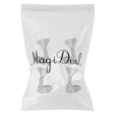 Max String Tuning Peg Tuner Sealed Machine Head Button for Bass Part Silver 2L2R