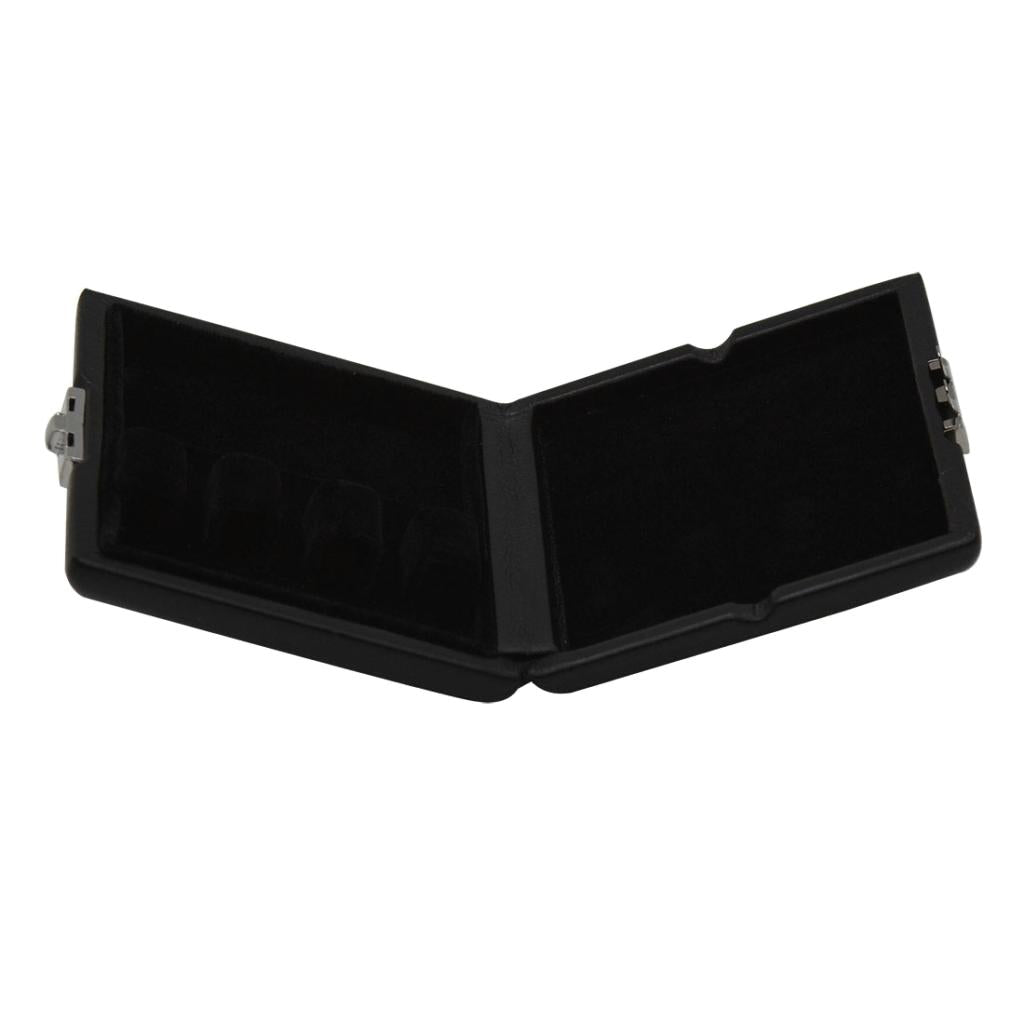 Max PU Leather Oboe Basson Bassoon Reed Case Storage Box Black