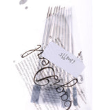 Max Pack of 10 Nib Metal Ballpoint Pen Sign Pen Refills Black/Blue