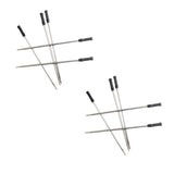 Max Pack of 10 Nib Metal Ballpoint Pen Sign Pen Refills Black/Blue