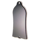 Max 2PCS 2 hole Truss Rod Cover Plate For Bass Guitar Replacement Part black