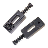 Max 6 Pieces Roller Saddle Bridge String Saddles for Electric Guitar Black
