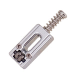 Max 6 Pieces Roller Saddle Bridge String Saddles for Electric Guitar Silver