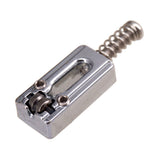Max 6 Pieces Roller Saddle Bridge String Saddles for Electric Guitar Silver