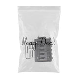 Max A Set Top Load Concave Saddle 6 String Bridge for Electric Guitar Black
