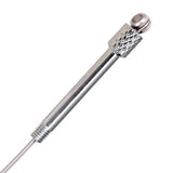 Max 6pcs Brass Electric Guitar Tremolo Bridge Saddle Clamp String Screws Silver